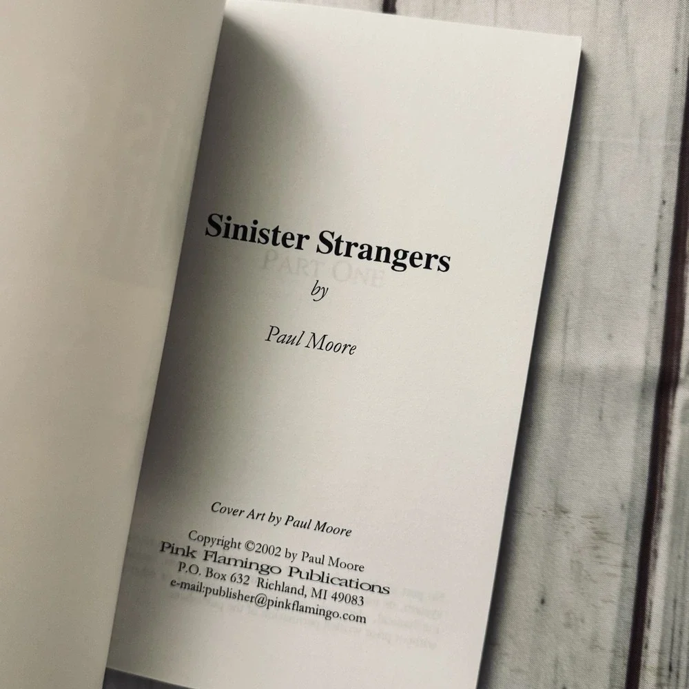 Sinister Strangers Paul Moore Sleaze Erotic‎ Pulp Noir Fetish Paperback 2002